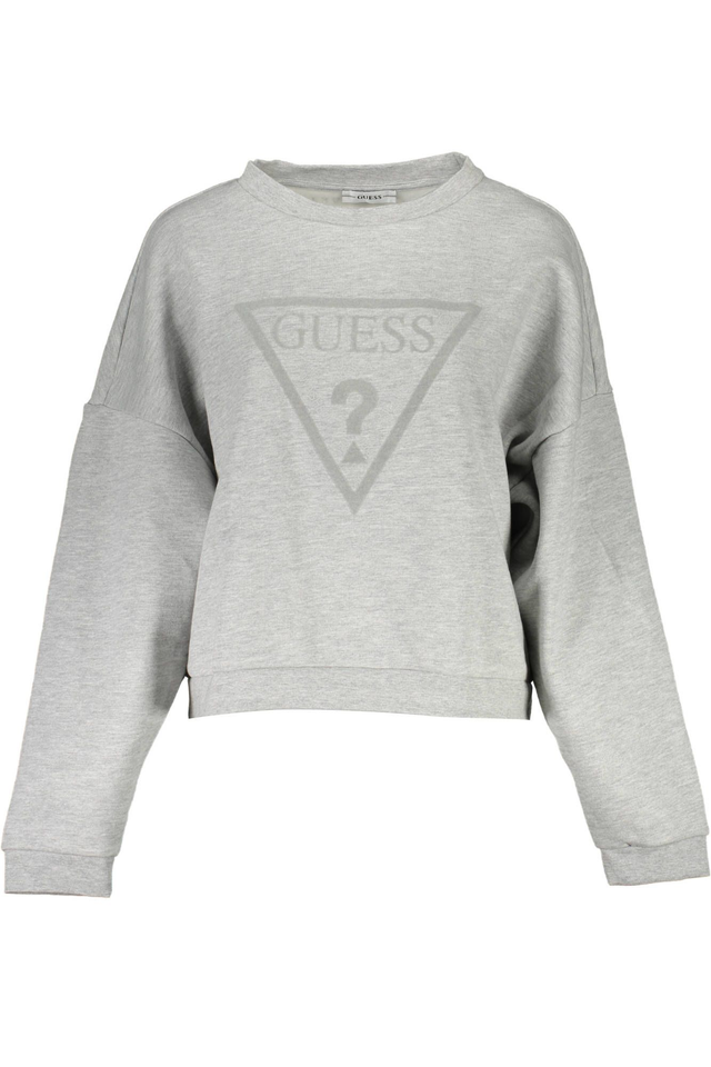 GUESS JEANS FELPA SENZA ZIP DONNA GRIGIO