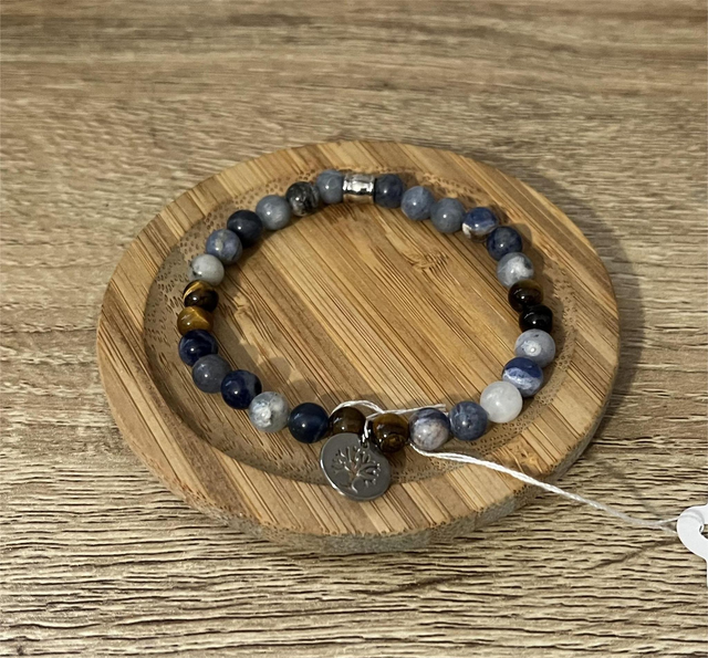 Bracelet pierres naturelles 6 mm