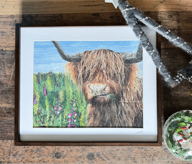 Framed Print of Foxy the COO