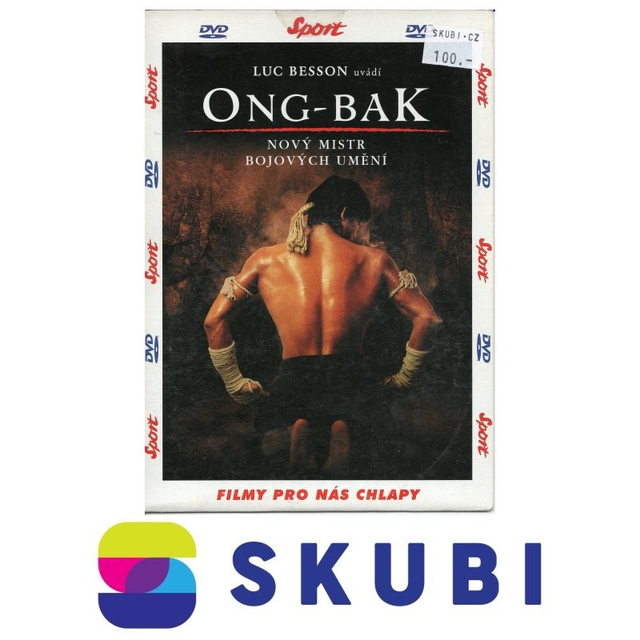 DVD Ong-Bak - nový mistr bojových umění - čessky, thajsky