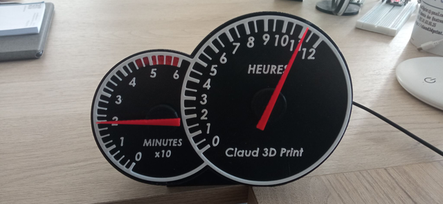 Horloge Compteur Voiture