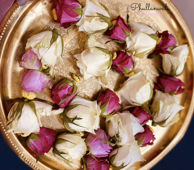 Fresh Flower Garland 2m length