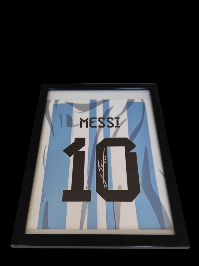 Lijst Messi handtekening