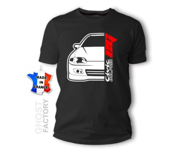 T-shirt HONDA CIVIC EG silhouette Face