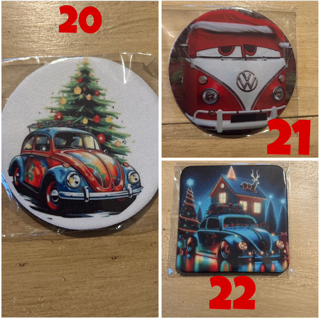 Dessous de Verre/Tasse Noël N•17 au N•30