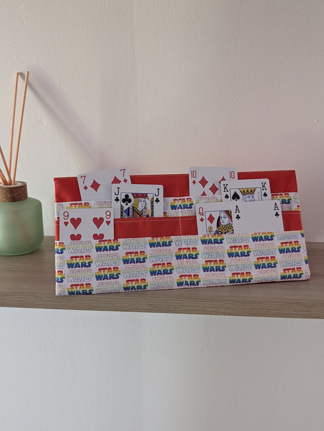 Porte-cartes de jeu modèle star wars