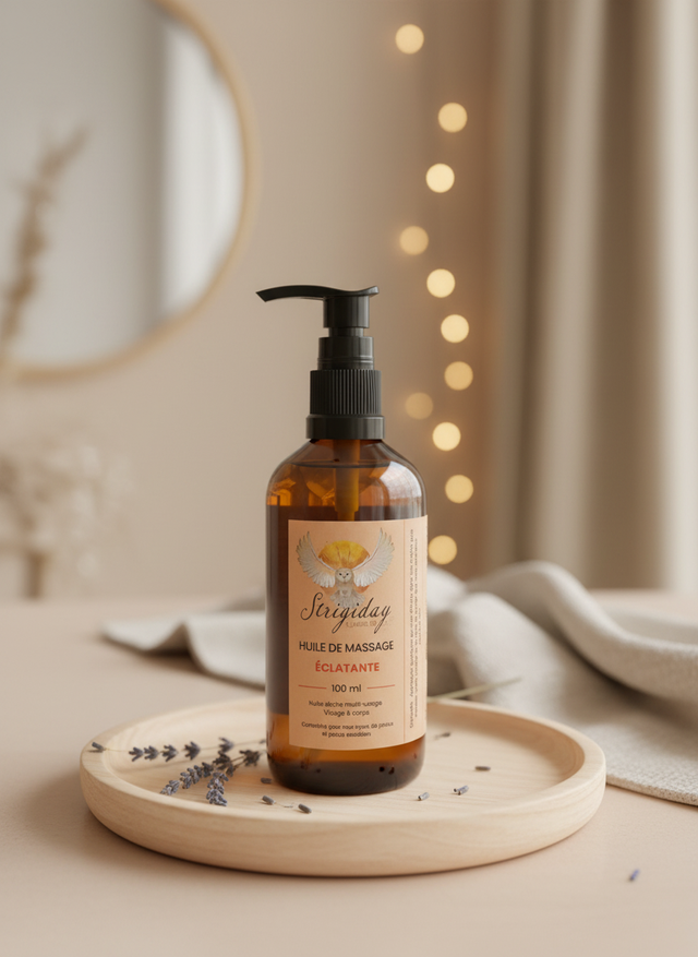 Huile de soin bio Éclatante