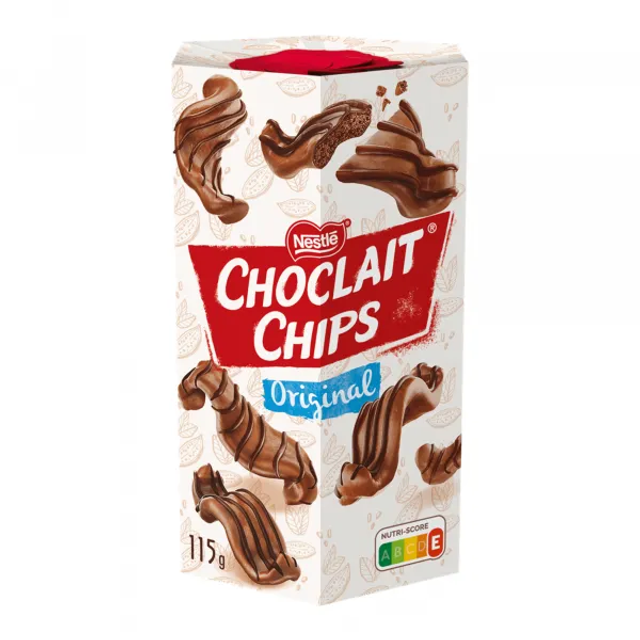 Choclait Chips Brown 115g 