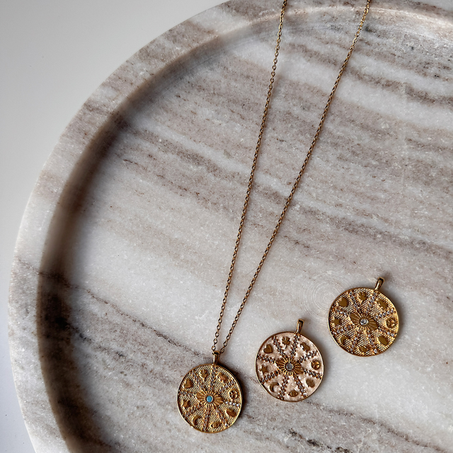 “Rad des Glücks Charm