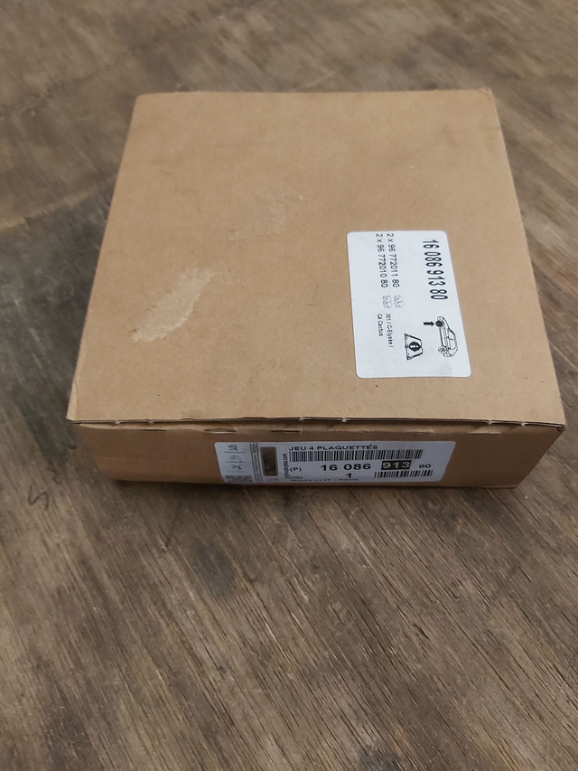 1608691380 - Jeu de 4 plaquettes de frein