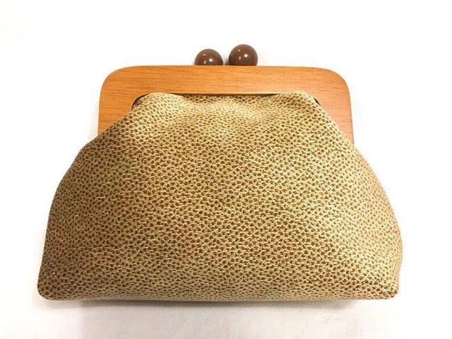 Pochette bourse velours beige That&#039;s 70&#039;s #3