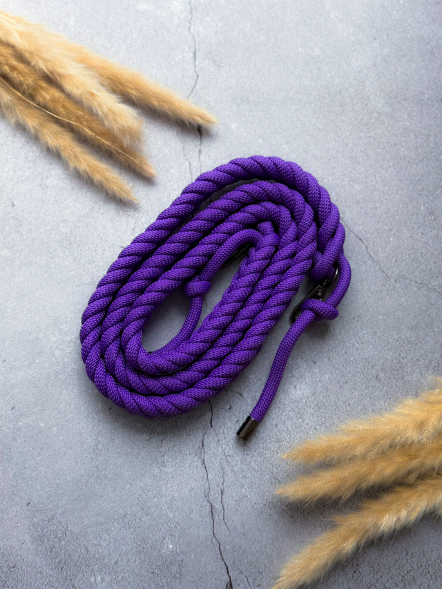 Bag Strap Braided (S) | lila | Taschengurt