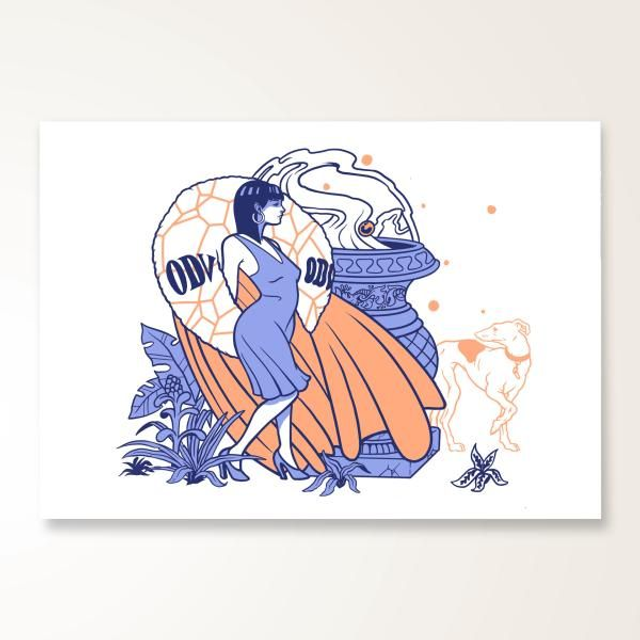 SHANE - Risographie  - A3 - 50ex -Signé