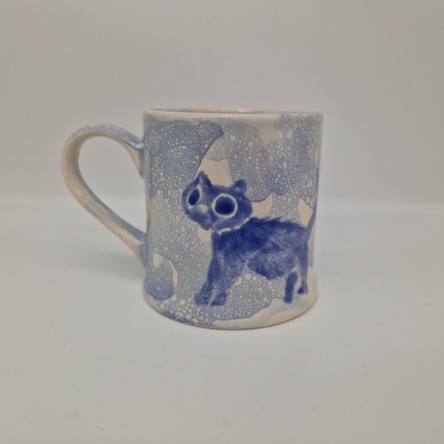 Cat And Mouse Bubble Mug  