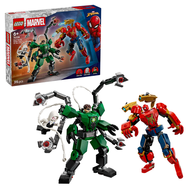 LEGO 76338 Marvel Mech-Duell: Spider-Man vs. Doc Ock