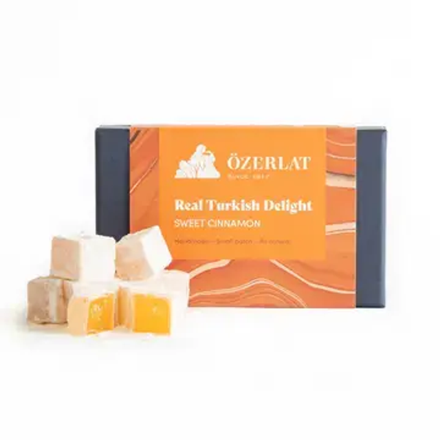 Cinnamon Real Turkish Delight, Plant-Based, Vegan-Friendly