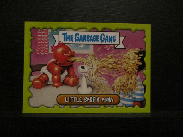 Little Barfin' Anna - (Topps) The Garbage Gang Original Trading Card #27