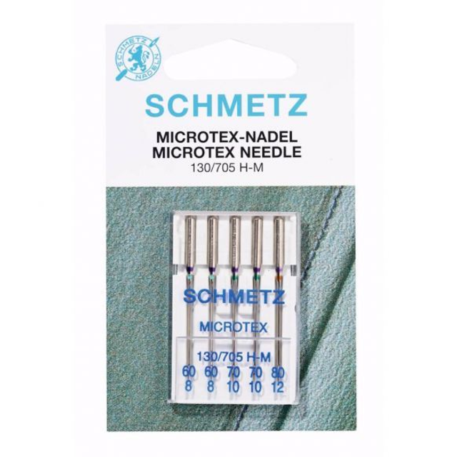 0706441 Schmetz Microtex 60-70-80 (5 stuks) (1604100851)