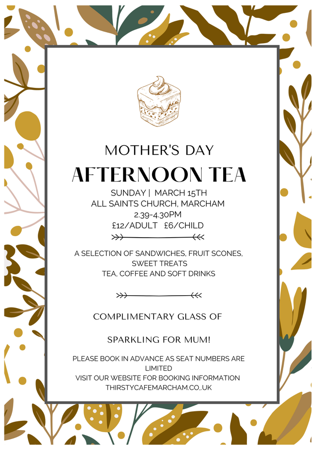 Mothers' Day tea