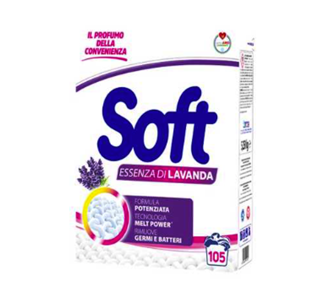 Soft- Mosópor Levendula 5,25 kg