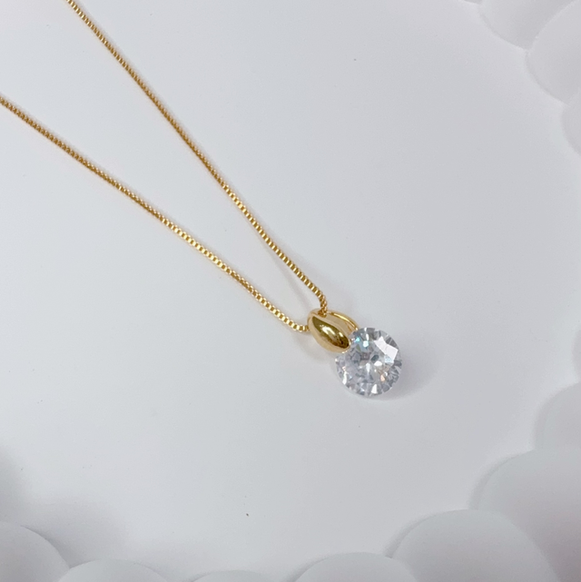 Colar Ponto de Luz Cristal