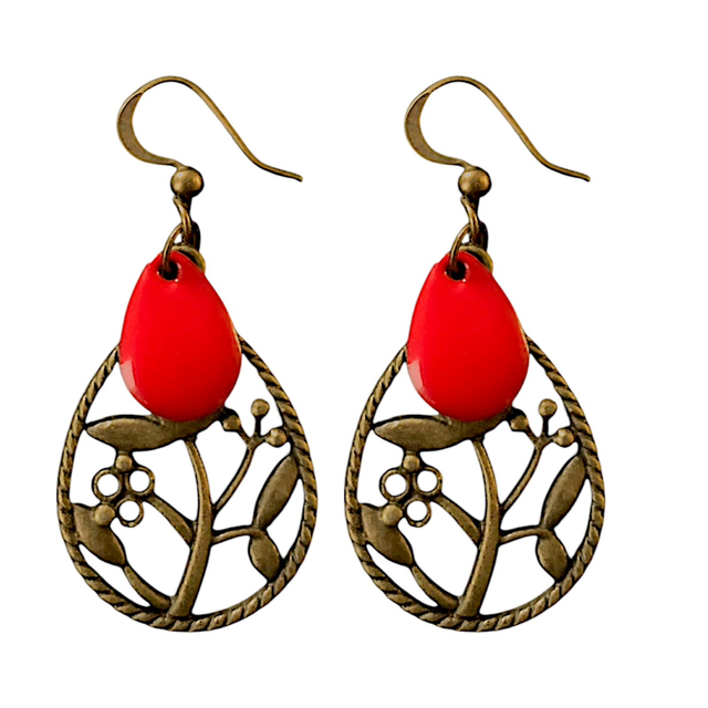 Boucles d’oreilles Bronze - FREYA
