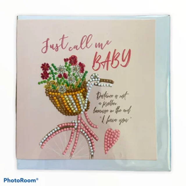 Call Me Baby Card
