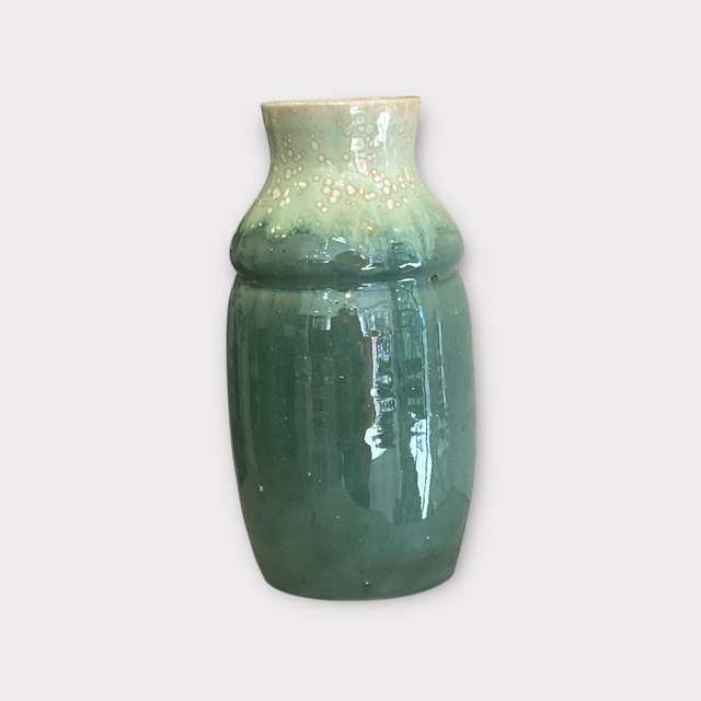 Vase 18 cm, grøn - Helle Bornæs 