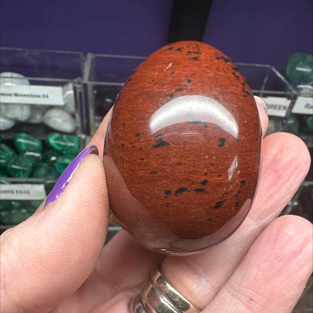 Mahogany Obsidian Egg