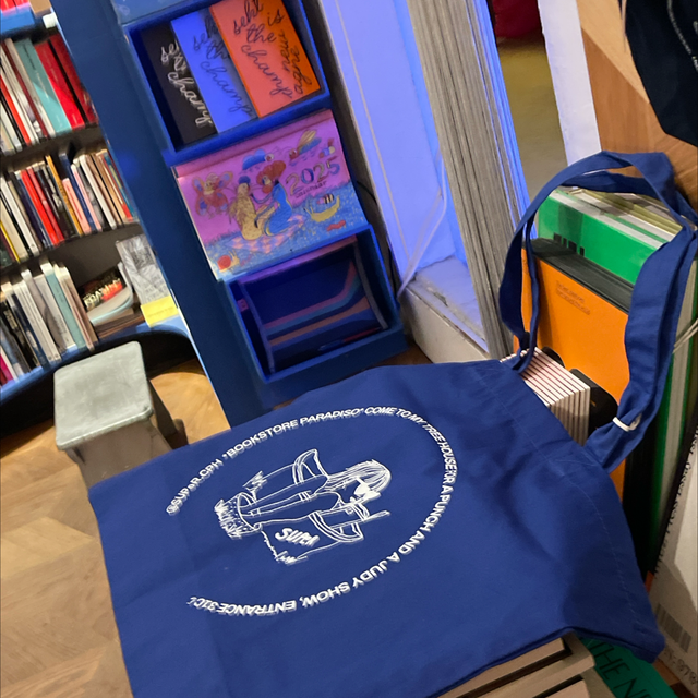 Maxi Blue Tote Super