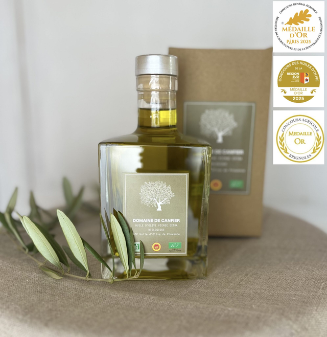 Huile bio Fruité Vert AOP Provence