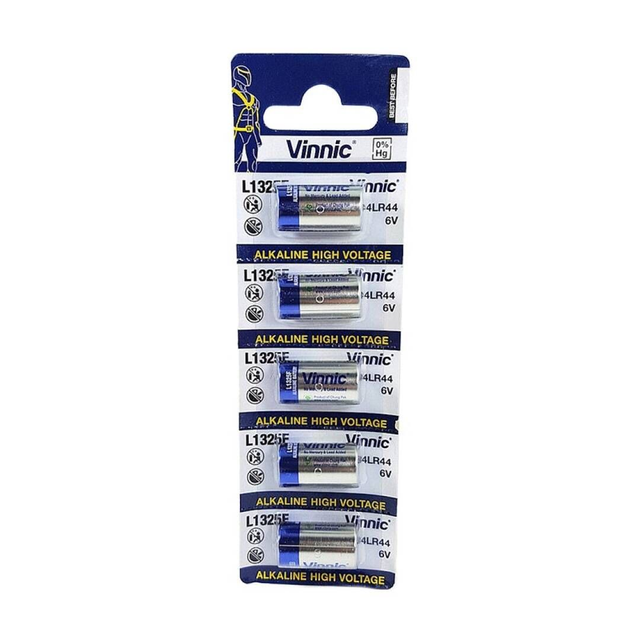 476A (4LR44) Vinnic 6 Volt Battery (Pack 5)