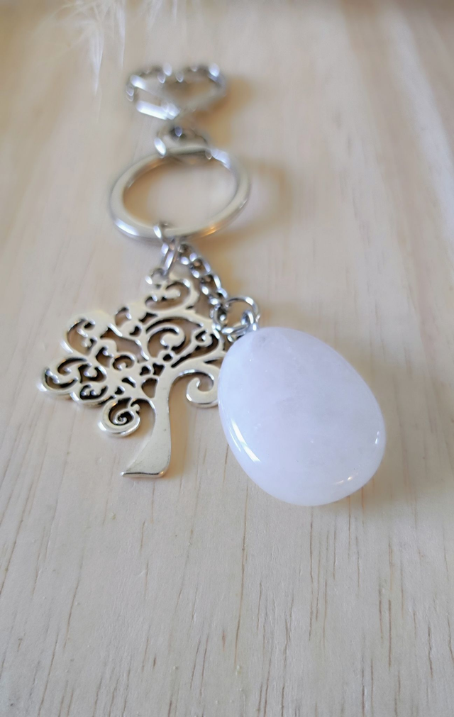 Porte Clés Cristal de roche