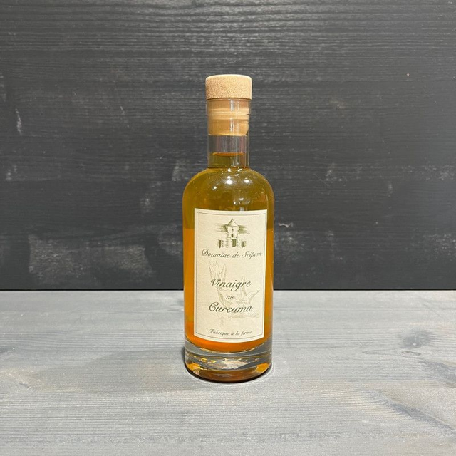 Vinaigre Curcuma 20cl Domaine de Scipion