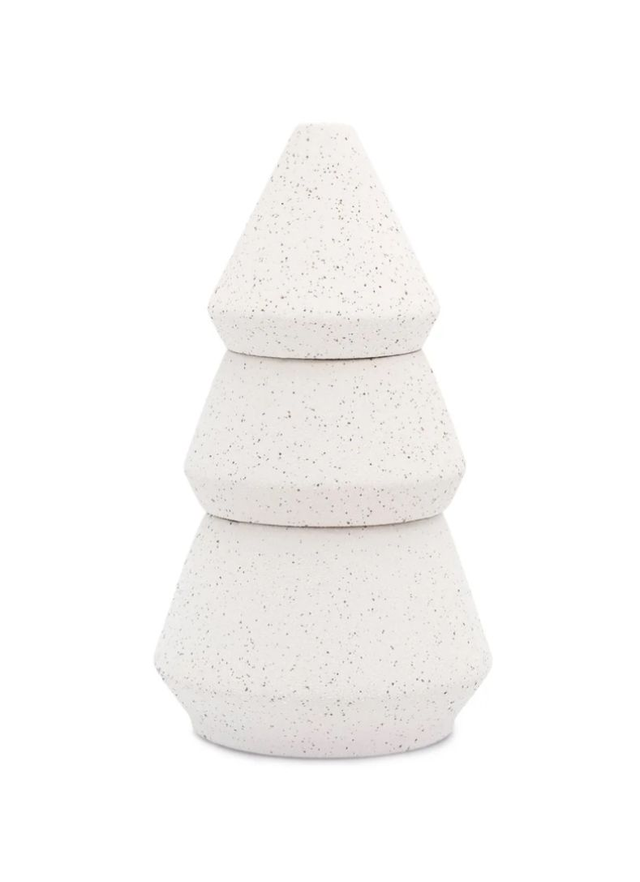 Paddywax Cypress &amp; Fir - Large White Tree Stack