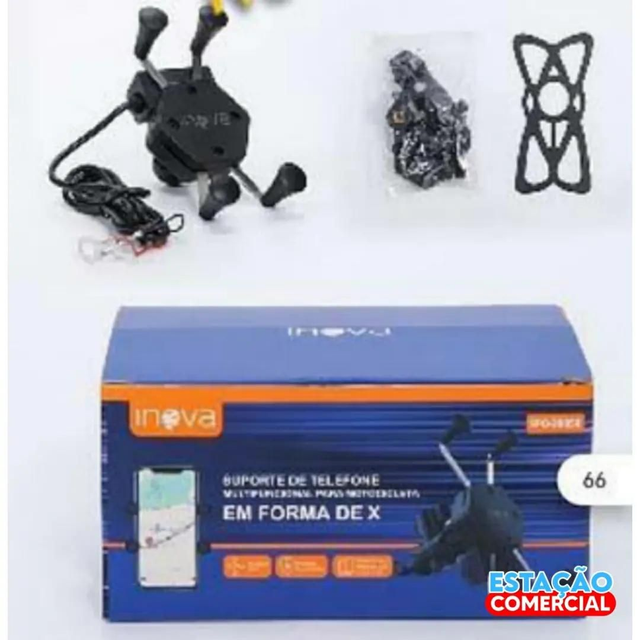 Suporte de telefone multifuncional para motocicleta 