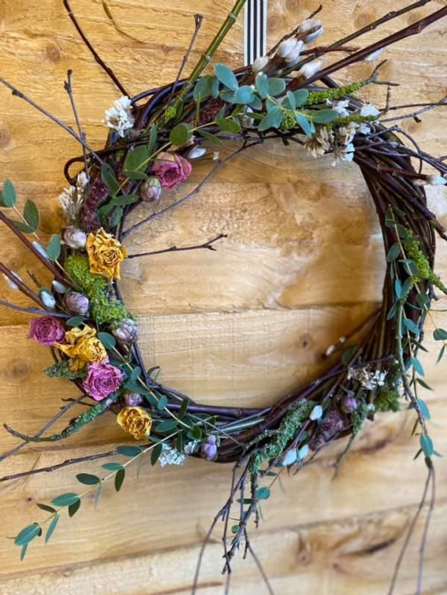 Spring Wreath Kit And Tutorial 