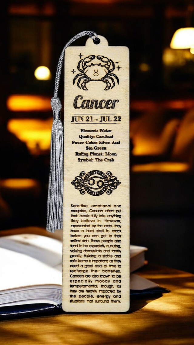 Bookmarks - Signs of the Zodiac - Cancer
