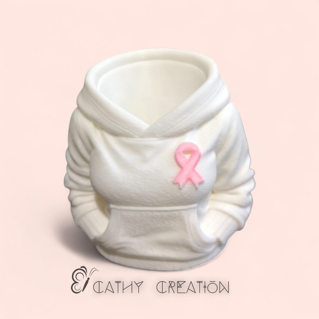 Pot octobre rose 7 x 7 cm