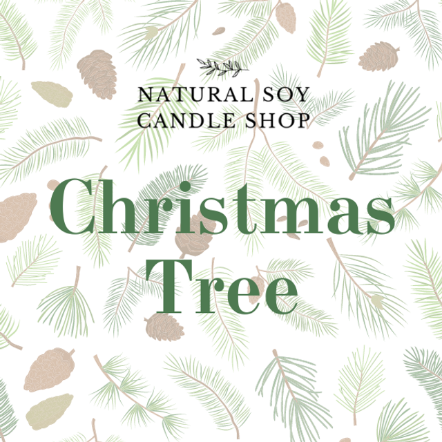 Christmas Tree Soy Candle