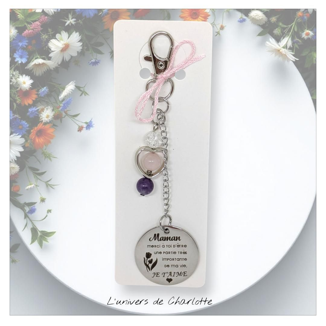 Porte-clés "Trinité" maman PC-017