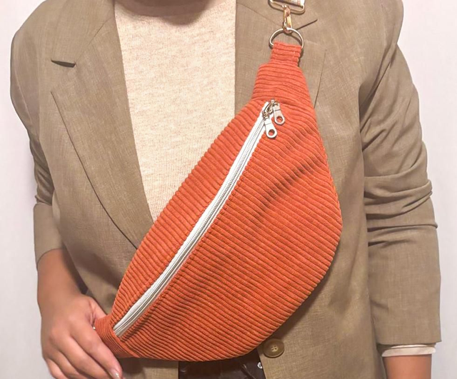 Sac banane Terracotta 