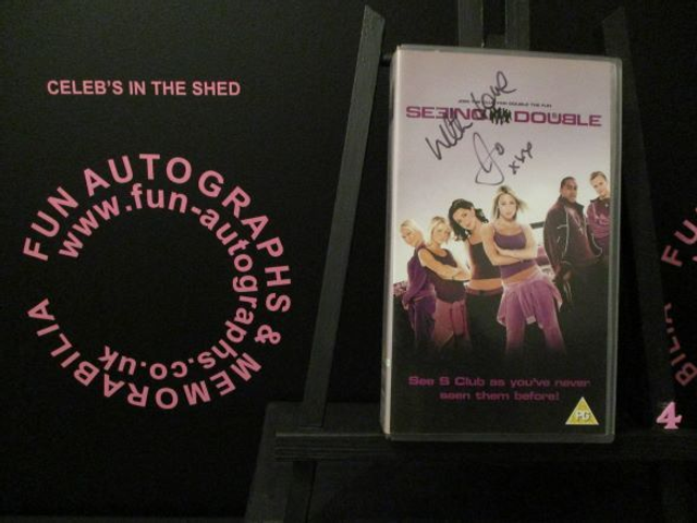 Jo O'Meara - 'S Club: Seeing Double' Authentic Autographed Video Cover (4)
