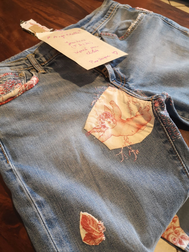 Ange Rebelle : Jean Levis, retapé by Chiloée - Pièce Unique