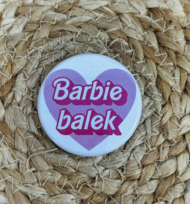Badge Barbie Balek