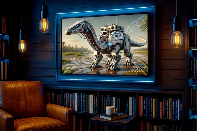 Cadre Cybernosaure Diplodocus (23)