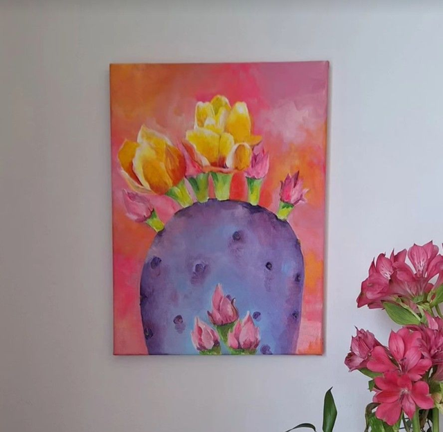 Cactus II - Original painting