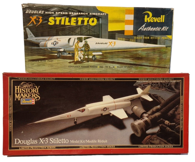  Douglas X-3 Stiletto model kits