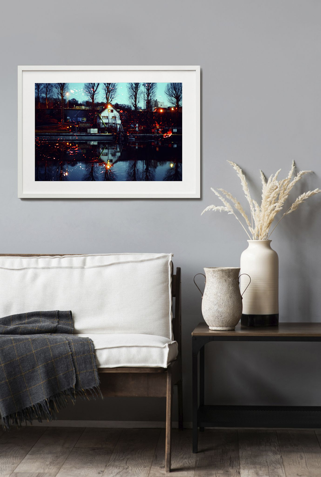 création, photographie expérimental : "seine-Paris" : Nocturne