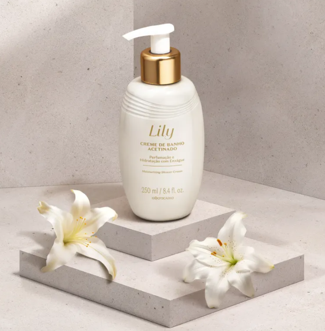 CREME DE BANHO ACETINADO LILY 250ML
